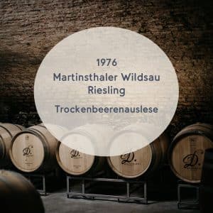 1976 Martinsthaler Wildsau Trockenbeerenauslese
