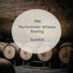 1986 Martinsthaler Wildsau Spätlese